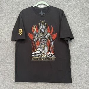 Zero Foxtrot Tshirt Mens XL Black Anubis Graphic Military Tactical Veteran Tee